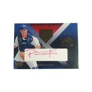 2008 Upper Deck USA Baseball National Teams Red Ink 42 of 50 Petey Paramore Auto